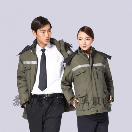 冬季加厚劳保服工作服棉服MF118-DJ